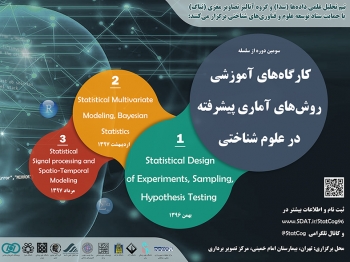 برگزاری  سری سوم از کارگاه‌های روش‌های آماری پیشرفته در علوم شناختی