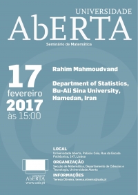 Talk given by Dr. Rahim Mahmoudvand &quot;Missing Data Imputation in Time Series Using Singular Spectrum Analysis &quot;, Aberta University, Portugal