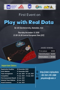 First Event on Play with Real Data